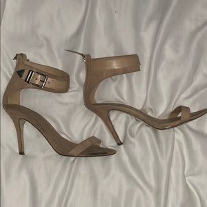 Zara beige heeled sandals